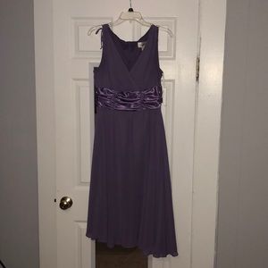 Purple dress